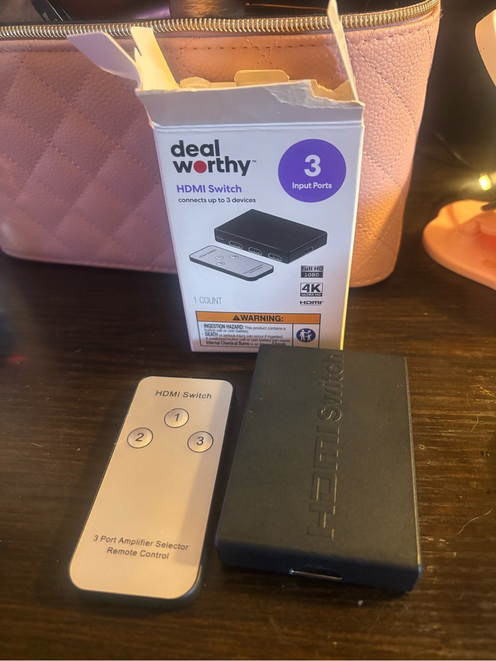 Dealworthy HDMI Switch Port 3 - from Target